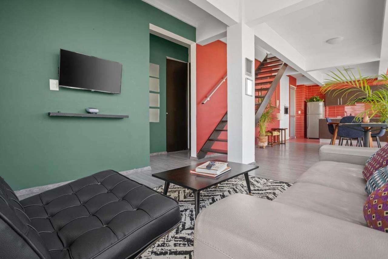 70-ph 2br Roma Notre Penthouse Dplx Private Roof Apartment Mexico City